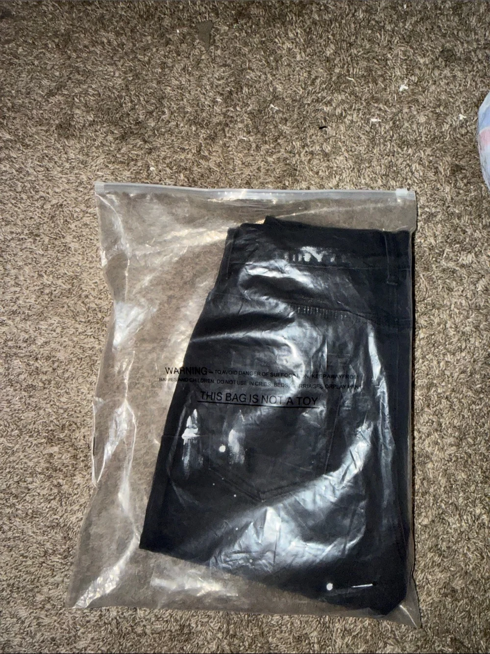 Men's Black Paint-Splatter Skinny Jeans